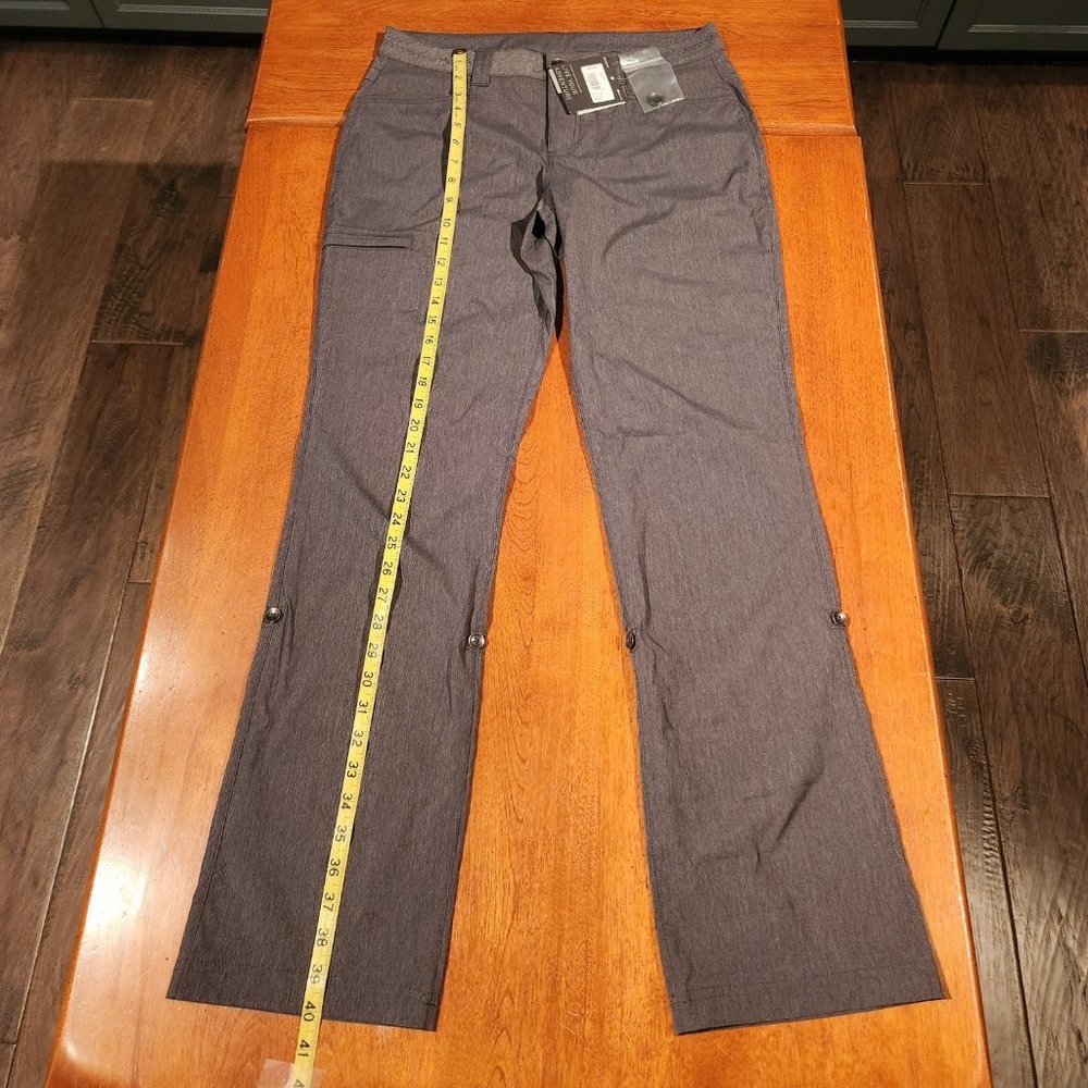 Eddie Bauer, Women's size 8, NWT, Horizon Active Pant, Heather grey
